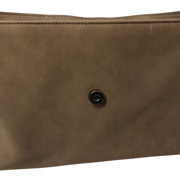 Universal Threads Brown Top Handle Handbag 12x9 Faux Leather Satchel - Picture 2 of 12